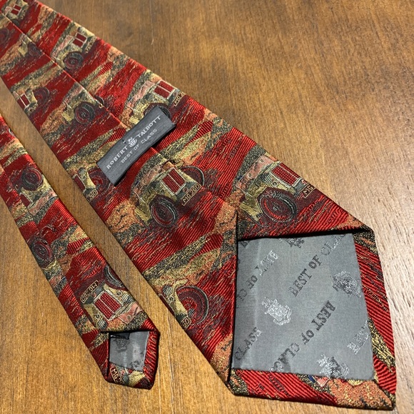 Novelty mg260 hot rod silk neck tie